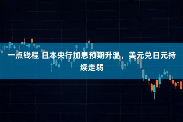一点钱程 日本央行加息预期升温，美元兑日元持续走弱